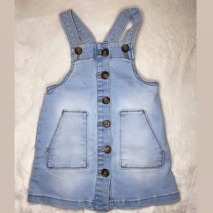 Denim Overall Dress size 2T